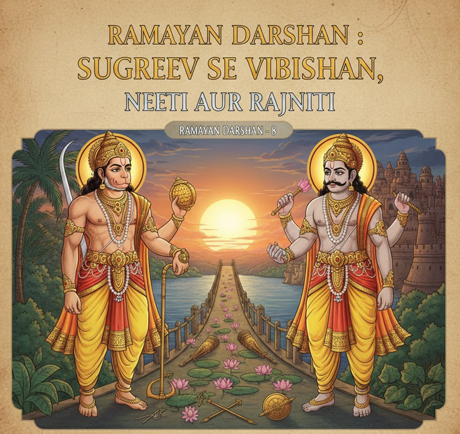 रामायण दर्शन: सुग्रीव से विभीषण — नीति और राजनीति